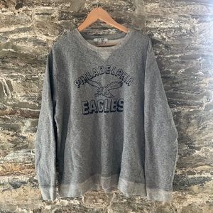 Junk Food Philadelphia Eagles Formation Fleece Crew- Men’s Size XXL